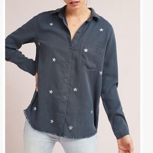 Antho Cloth & Stone button up top extra small.